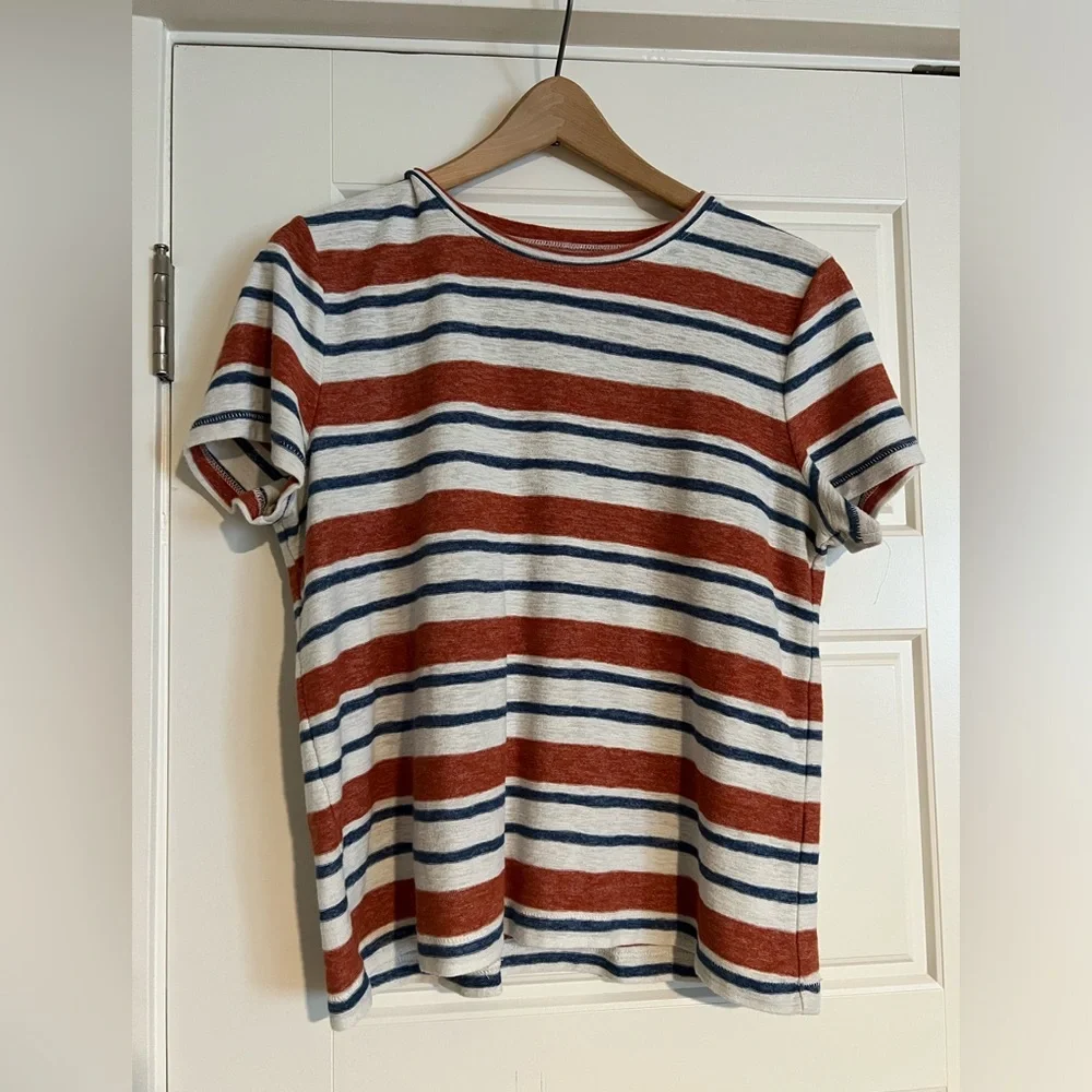 MADEWELL Willford Short Sleeve Shirt Linen XL - Picture 2 of 7